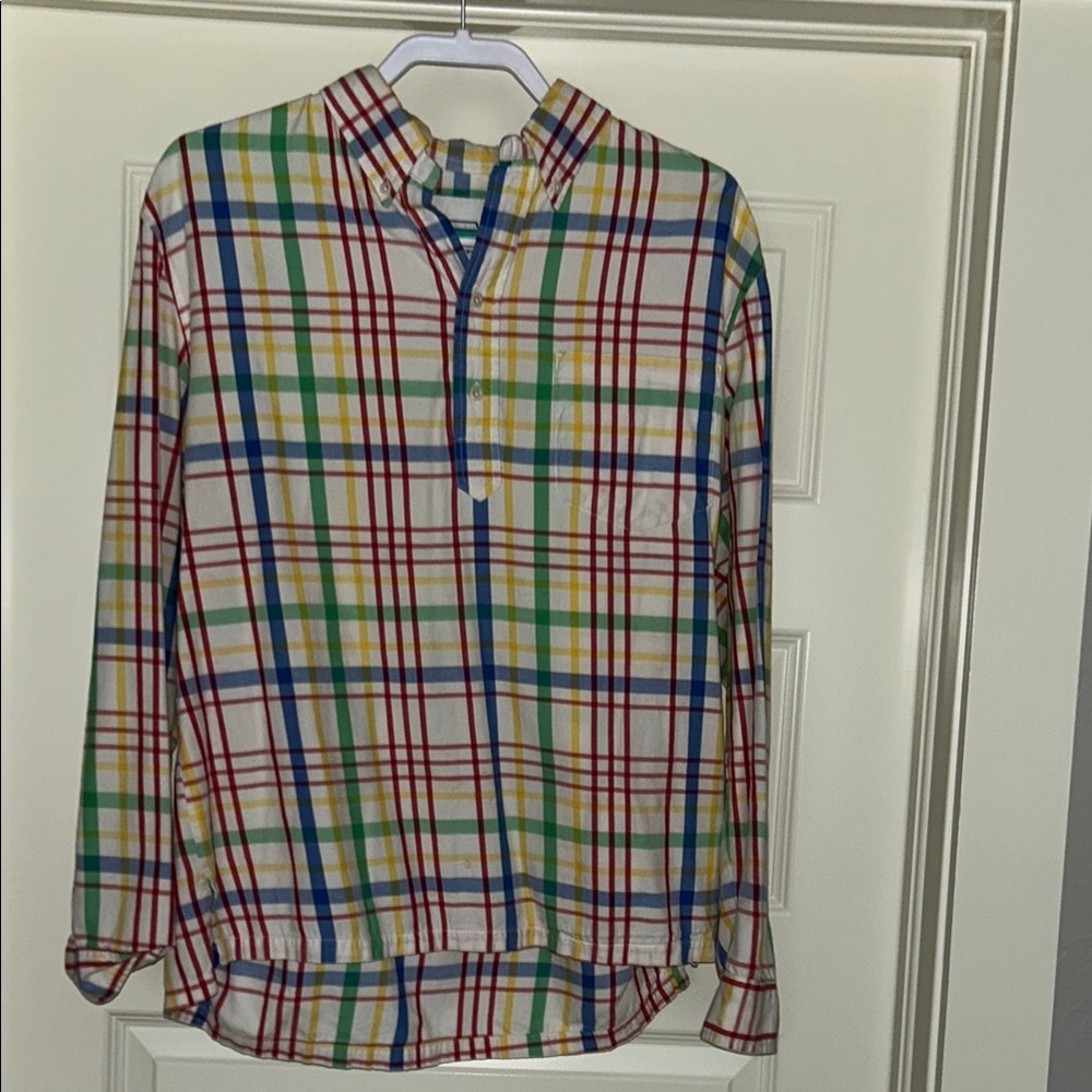 The Nutter// plaid popover, size L